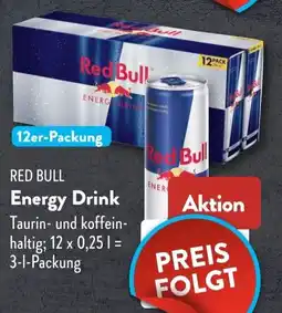 Aldi Süd RED BULL Energy Drink Angebot