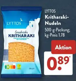 Aldi Süd LYTTOS Kritharaki- Nudeln Angebot