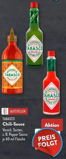 Aldi Süd TABASCO Chili-Sauce Angebot