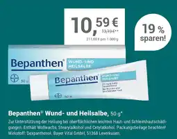 Alliance Healthcare Bepanthen Wund- und Heilsalbe Angebot