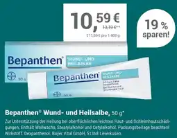 Alliance Healthcare Bepanthen Wund- und Heilsalbe Angebot