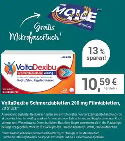 Alliance Healthcare VoltaDexibu Schmerztabletten 200 mg Filmtabletten Angebot