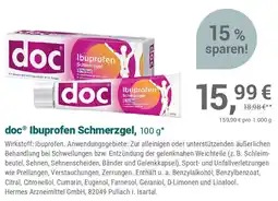 Alliance Healthcare doc Ibuprofen Schmerzgel Angebot