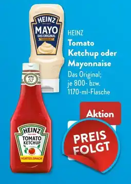 Aldi Süd HEINZ Tomato Ketchup oder Mayonnaise Angebot