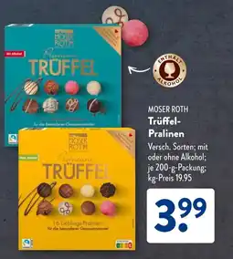 Aldi Süd MOSER ROTH Trüffel- Pralinen Angebot