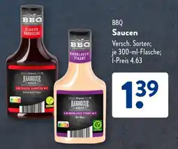 Aldi Süd BBQ Saucen Angebot