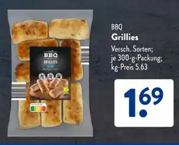 Aldi Süd BBQ Grillies Angebot