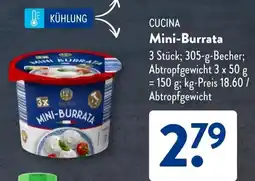 Aldi Süd CUCINA Mini-Burrata Angebot