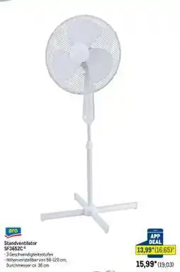 METRO Standventilator SF3652C Angebot
