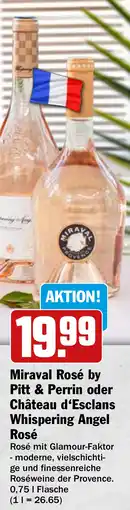 HIT Ullrich Miraval Rosé by Pitt & Perrin oder Château d'Esclans Whispering Angel Rosé Angebot