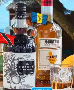 HIT Ullrich Kraken Black Spiced Rum oder Mount Gay Eclipse Barbados Rum Angebot