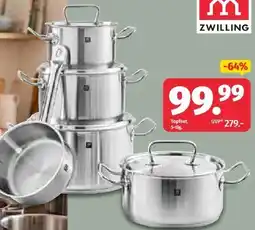 Segmüller Zwilling J.A. Henckels Topfset Twin Classic 5-tlg Angebot
