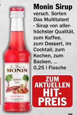 HIT Ullrich Monin Sirup Angebot