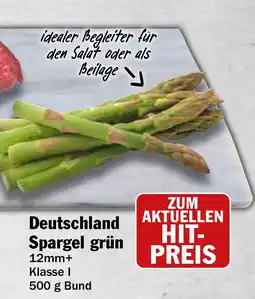 HIT Ullrich Deutschland Spargel grün Angebot
