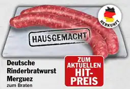 HIT Ullrich Deutsche Rinderbratwurst Merguez Angebot