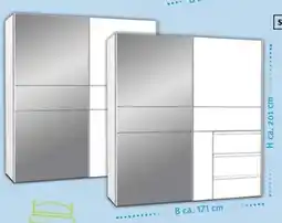 Trends Möbel Kleiderschrank Minnow Angebot