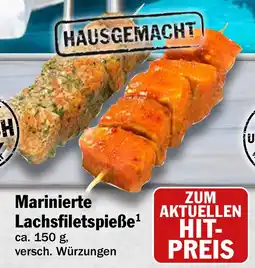 HIT Ullrich Marinierte Lachsfiletspieße Angebot