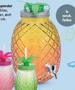 Trends Möbel Getränkespender ANANAS Angebot