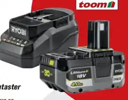toom Baumarkt Ryobi Akku-Starter-Kit RC18120B-140X Angebot