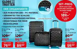 Galeria GLOBETROTTER 4-Doppelrollen-Trolley-Serie ERFT Angebot