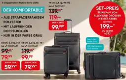 Galeria 4-Doppelrollen-Trolley-Serie GERA Angebot