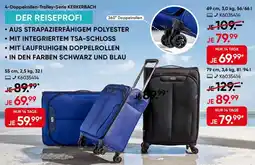 Galeria 4-Doppelrollen-Trolley-Serie KERKERBACH Angebot