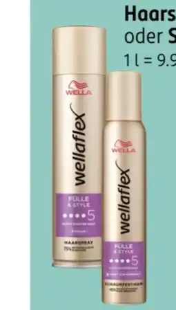 Rossmann Wella Wellaflex Haarspray Angebot