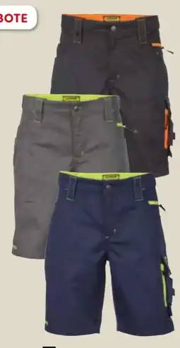 AWG Mode Worker Arbeitsshorts Neon Angebot