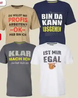 AWG Mode Worker Herren-T-Shirts Angebot