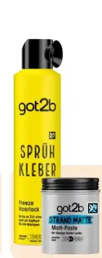 Rossmann Schwarzkopf Got2b Strand Matte Angebot
