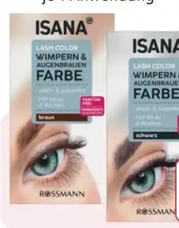Rossmann Isana Lash Color Augenbrauen- & Wimpernfarb Angebot