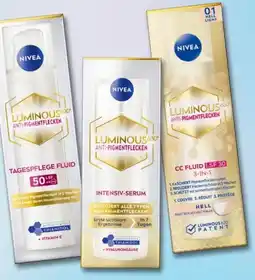 Rossmann Nivea Luminous 630 Anti-Pigmentflecken Pickelmale Serum Angebot