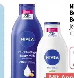 Rossmann Nivea Body Milk Angebot
