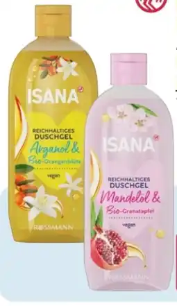 Rossmann Isana Reichhaltiges Duschöl Angebot