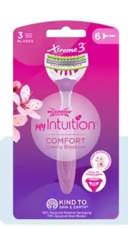 Rossmann Wilkinson Sword My Intuition Xtreme 3 Comfort Einwegrasierer Angebot