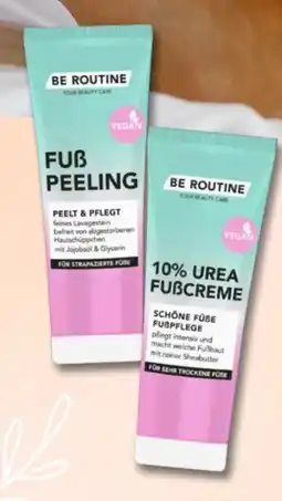 Rossmann b.e. Routine Schöne Füße Fußcreme Angebot