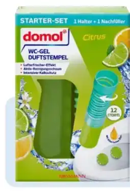 Rossmann Domol WC-Gel Duftstempel Starter-Set Angebot
