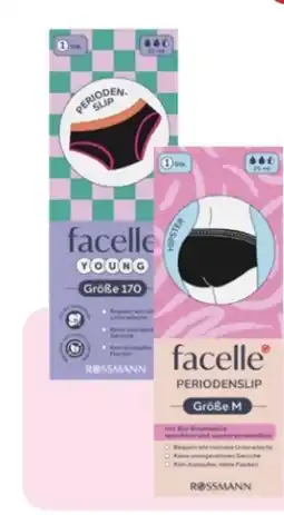 Rossmann Facelle Young Periodenslip Angebot