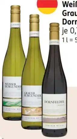 Rossmann Weingut Dominik Meyer Weißburgunder Angebot