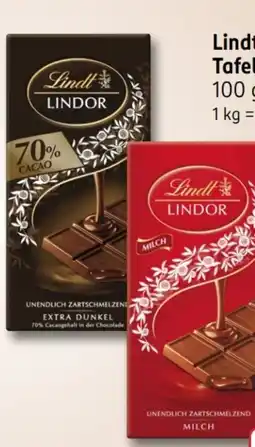 Rossmann Lindt Lindor-Tafel Angebot