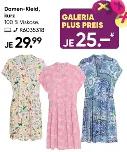 Galeria Damen-Kleid, kurz Angebot