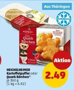 PENNY HEICHELHEIMER Kartoffelpuffer oder Quark Bärchen Angebot