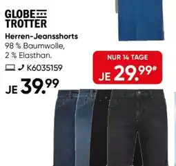 Galeria GLOBE TROTTER Herren-Jeansshorts Angebot