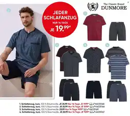 Galeria The Classic Brand DUNMORE Schlafanzug, kurz Angebot