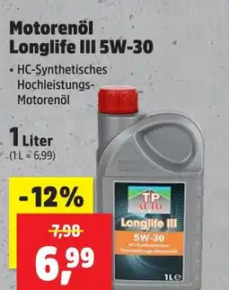 Thomas Philipps Tp auto longlife iii 5w-30 Angebot