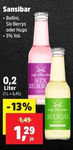 Thomas Philipps Sansibar • bellini, six berrys oder hugo Angebot