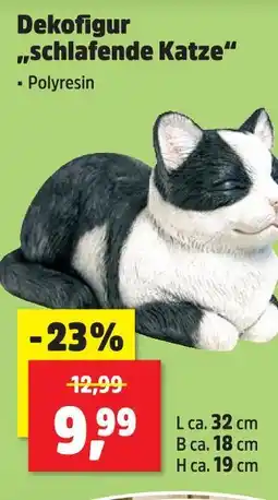Thomas Philipps Dekorfigur 'schlafende katze' Angebot