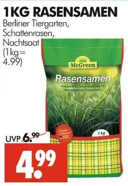 Wreesmann Mcgreen rasensamen Angebot