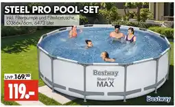 Wreesmann Bestway steel pro pool-set Angebot