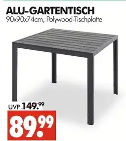 Wreesmann Alu-gartentisch Angebot